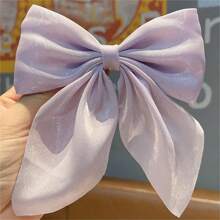 8 chiếc kẹp tóc bướm Satin - Nhiều màu - Xem 8