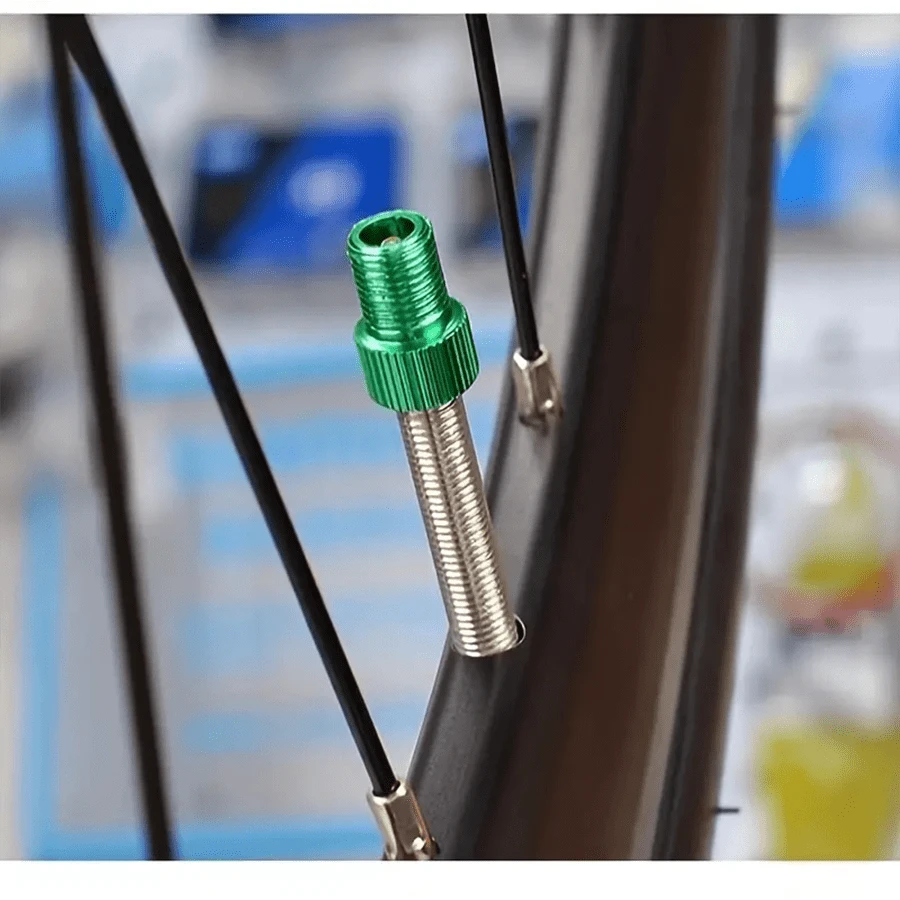 10 Adaptadores De Válvula De Bicicleta Shrader A Presta - Convierte Agujeros De 8.5 Mm A 6 Mm, Kit De Reparación