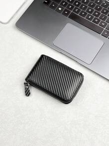 KAIDUCH Multi-Card Slot Zipper Men Wallet Card Holder Card Holder Wallet Business Card Holder Credit Card Holder For Men Wallet Mini Wallet Purse Wallet Card Wallet - Black - View 7