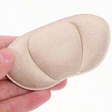 Back Of Heel Cushion Pads, 2 Pcs Mesh Adhesive Heel Grips Inserts For Boots, Loose Shoes Too Big, Reusable Heel Guards Liners For Women Men, Anti Blister Shoe Liners Heel Protectors, Improve Shoe Fit - Apricot - View 9