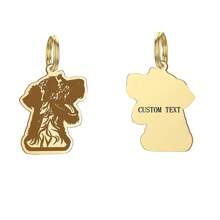 1 Máy Tính Cá Tính Thẻ ID Khắc Cho Thú Cưng Chó ID Thẻ Thú Cưng Chó Móc Khóa Tùy Chỉnh Chó Mặt Dây Chuyền Vòng Cổ Chống Mất Thẻ Tên - chó - Xem 17