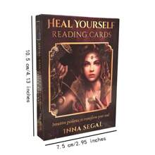 Popular juego de cartas de tarot de lectura de oráculo, adivinación del destino, profecía, juego familiar Baraja de cartas de tarot - Multicolor - Ver 2