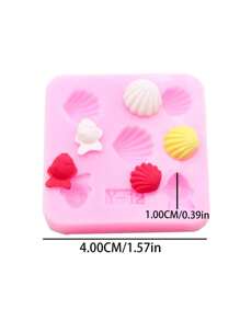 Soft Clay Resin Miniature Decorative Pendant Earring Making Mold, Tiny Realistic Miniature Decorative Pendant Earring Hair Clip Making Mold