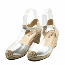 Women Wedges & Flatform - 銀色 - 查看 3