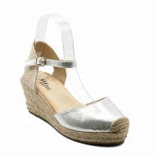Women Wedges & Flatform - 銀色 - 查看 1