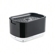 1pc Kitchen Pump Soap Dispenser, 500ml Large Capacity Liquid Soap Dispenser With Sponge, Countertop Dish Soap Pump Bottle Kitchen Items Kitchen Accessories Kitchen Tools