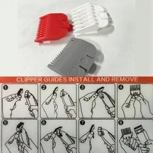 Conjunto de 3 peças de ferramentas auxiliares para corte de cabelo, pentes guia de plástico para máquinas de cortar cabelo profissionais (cor aleatória), acessórios de reposição, ferramentas, produtos e acessórios para cabelo, essenciais para viagens, volta às aulas, viagens e férias, acessórios de cabelo femininos, escova para cabelo penteado para trás, acessórios de barbeiro, secador de cabelo, cabelo, barbeiro, ferramentas para cabelo, produtos para cabelo, secador de cabelo, cabelo, acessórios, produtos para cabelo, ferramentas para cabelo, itens para cabelo, cuidados com o cabelo, escova para cabelos cacheados, barbeiro, acessórios de barbeiro, equipamentos de cabeleireiro, itens essenciais para viagem, essencial para viagem, penteado, cabeleireiro, cabelo, viagem, produtos para cabelo, ferramentas para cabelo, itens para cabelo, barbeiro, acessórios de barbeiro, barbearia, equipamentos de cabeleireiro