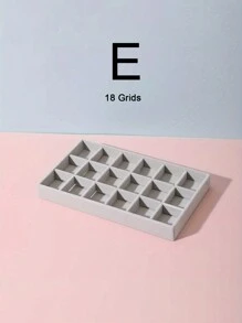 5pcs/1pc Jewelry Manager Tray, Elegant Stackable Velvet Jewelry Manager - Worn Surface, Suitable For Portable Multi-Purpose Storage Of Rings, Earrings, And Necklaces, Large Stackable Jewelry Tray For Drawers, Jewelry Storage Space For Earrings, Necklaces, And Bracelets, Easy To Classify, Convenient For Storage, Space Saving, And Easy To Pick Up