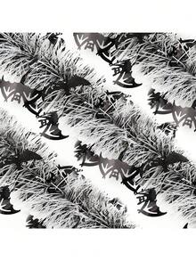 1PC Halloween Black And White Metal Wire Garland Ornaments Bat Style Gray And White Metal Wire Garland Decoration Halloween Home Decorations Suitable For Fireplaces, Galleries, Support Pillars, Doors, Windows And Stairs Halloween Theme Party Background Decoration