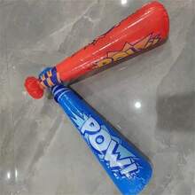 1pc Inflatable Baseball Bat For Summer Pool Baseball Theme Birthday Party Gift Halloween Gift - Multicolor - View 4
