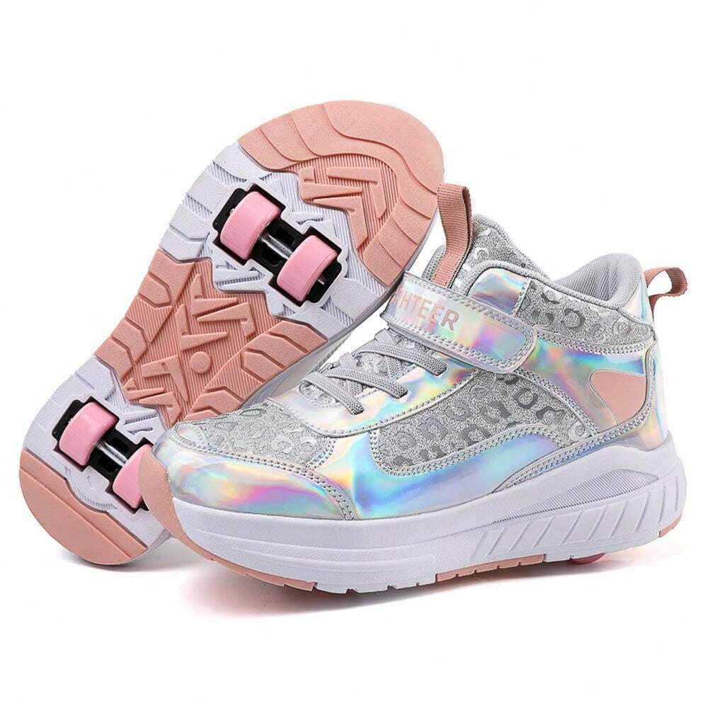 New Fashion Shoes FourWheel Drive Skate Shoes, Teenager And Women