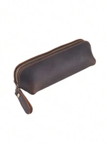 1pc Simple Single Layer Pencil Case, Creative Multi-Purpose Handheld Pencil Case, Portable Stationery Accessories Storage Pencil Case, Glasses, Pens And Other Stationery Boxes That Can Be Stored, Necessary School Supplies For Back-To-School Season - Multicolor - View 10