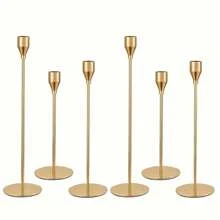 Festival Romantic Candlestick, Metal Iron Vintage Decoration, Brass Candle Holder Stand, Wedding Candlestick Base,Room Decor,Gifts Birthday Graduation
