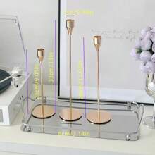 Festival Romantic Candlestick, Metal Iron Vintage Decoration, Brass Candle Holder Stand, Wedding Candlestick Base,Room Decor,Gifts Birthday Graduation
