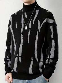 Sweater Pria - Hitam - View 1
