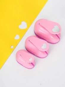 1 件 Love Craft 打孔器 形状剪纸剪贴簿打孔器 成人 DIY 手工制作 - 粉色 - 查看 10