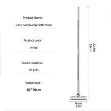 Face Towel Mini Mop Slouchy Mop Clip Cloth Face Towel Second Use Automatic Mop Wipes Home Bathroom Kitchen Mop - Default - View 2