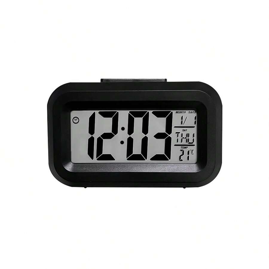 1pc Student Alarm Clock, Mini Digital Electronic Desk Clock, Smart LED