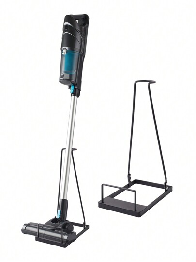 1pc Freestanding Vacuum Cleaner Storage Rack, Multifunctional Storage Holder Saves Space For Bathroom, Kitchen