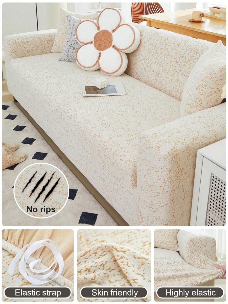 1 PC Sofa Cover All Inclusive Universal Set Jacquard All Season Universal Type Slouchy Cat Scratch Resistant