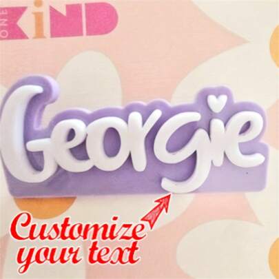 1 Stück personalisiertes Namensschild, Namensschild für Krankenschwestern, individuelles Namensschild, lustige magnetische Abzeichen, Abzeichen für Lehrer, Hebammen-Abzeichen, personalisiertes Namensschild als Geschenk, Vertrag, Kawaii, Y2K, Herbstmode, Lässig, 2000er Mode, individuelle Süße, personalisiert, einzigartig, individualisiert, ideale Geschenke für ihn, sie, Freund, Freundin, Familie, Freunde, Haustiere