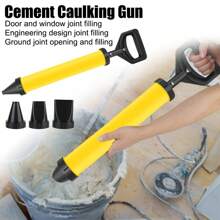 Grout Filling Tools Cement Lime Pump Applicator Grouting Mortar Sprayer With 4 Nozzles Grouting Gun Caulking Gun - Yellow - View 7