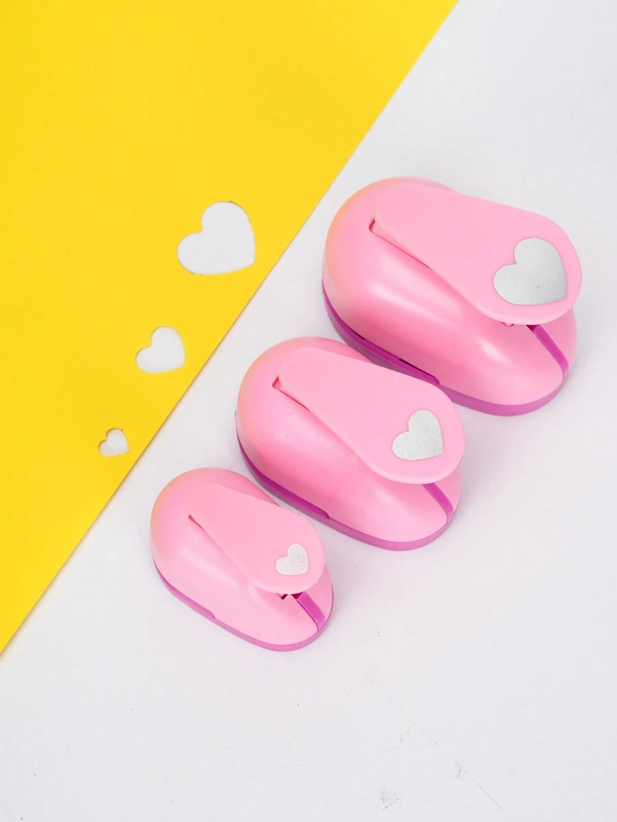 1 件 Love Craft 打孔器 形状剪纸剪贴簿打孔器 成人 DIY 手工制作