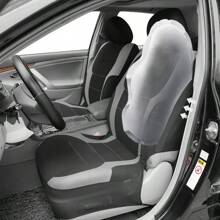 REMAX Car Seat Covers Set Polyester Fabric With Airbag Universal Fit  Auto Accessories For Women New Design