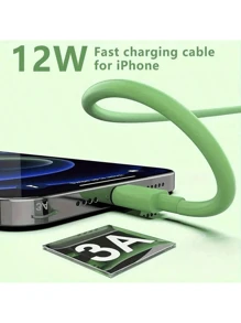 10ft/3m 6.6ft/2m 3.3ft/1m Super Long Charger Cable For Compatible With Iphone, Multicolor Cords For Compatible With Iphone Fast Charging High Speed Data Sync USB Cable For Compatible With Iphone, IPad,USB Charging Cable Nan