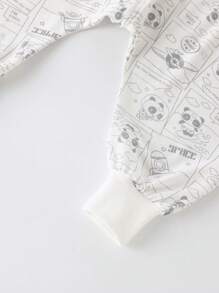 Baby Leg Separation Sleeping Bag, Infant Sleeveless Vest Single Layer Thin Quilt For Air-Conditioned Room, Anti-Kick Blanket - White - View 8