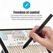 Tips For Stylus S Pen Compatible With Samsung Galaxy Tab S9 S8 S7 FE S6 Lite Plus Refill Tool Set Ultra Pens T735 T733 P610 P615 - 黑與白 - 查看 3