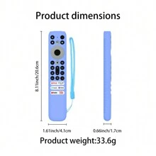 1pc Soft Silicone Full Cover Protective Case For RC902V FMR1, RC802V FMR1 FNR1 Remote Control, Includes Matching Color Lanyard (Note: Only The Protective Case Is Included, Remote Control Not Included)Insulation,Galentines,Puppy,Carnival,Decoración Para Fiestas