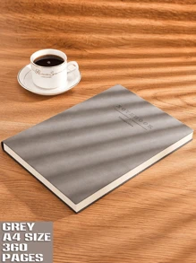 Super Thick A4 Soft Cover Notebook - Perfect For All Your Writing Needs! - 360 Pages Of Premium 100gsm Paper, Leather-Like Soft Cover, Available In Multiple Colors - Ideal For Journaling, Note-Taking, Office, School, And Daily Planning - High-Quality, And Elegant - Perfect Gift For Students, Professionals, And Writers - Great For Organizing, Sketching, And Creative Projects - Also Known As Journal, Diary, Planner, Notebook, Writing Pad, Sketchbook, And Record Book Back To School