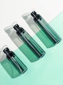 1 pieza Botella atomizadora recargable de 30ml/60ml/80ml/100ml/120ml con rociador fino de niebla nano para hidratación facial, desinfección de alcohol, mini rociador