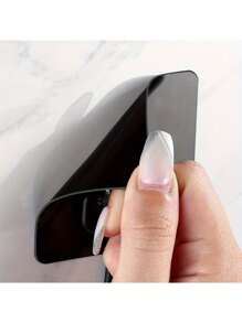 6قطع خطاطيف جدار لاصقة قوية، خطاطيف متعددة الأغراض لمنظم المناشف والملابس والمفاتيح للحمام والمطبخ، معلقات مضادة للماء