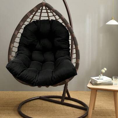 Egg Chair Cushion Seat Pad Swing Hanging Chair Mat Pillow Waterpproof Swing Egg Chair Cushion Removable Hanging Basket Seat Cushion Washable Hammock Thick Pad For Outdoor Patio Garden Wedding Decoration