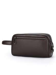 gorchis 1 pieza Bolso de hombro en forma de media luna con árbol de melocotón, patrón de puntada de rombos bordado, correa ajustable, multibolsillos, vintage, casual, para ir y venir, bolso cruzado para compras, regalo de Navidad para hombres, esencial de vacaciones, regalo para papá, bolso lateral para hombres, esencial de vacaciones, bolso bandolera para camping de hombres, esencial de vuelta al cole, artículos nuevos para estudiantes, bolsos de moda para hombres, bolso acolchado escolar, regalo del Día de San Valentín - Café integral - Ver 4