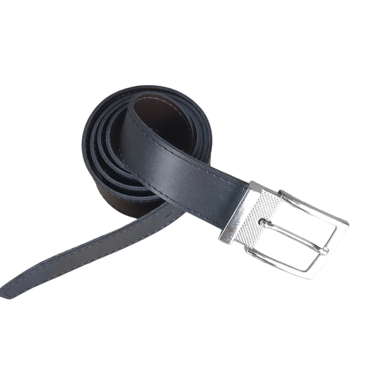 DOUBLE-SIDED Casual Men's Belt For Everyday Use - màu đen - Xem 1