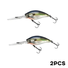 1 Pair Deep Sea Fishing Rock-Hard Lure Bait - Multicolor - View 9