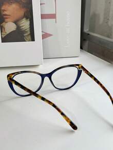 Women's Glasses Frame 6098 /Acetate/ Kitten/Fashion - 藍色 - 查看 5