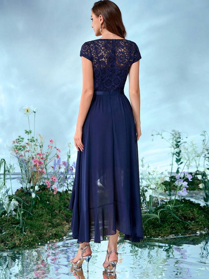 green emerald velvet dress Amazon.com: Miusol Women's Formal Floral Lace Evening Party Maxi Dress Navy  Blue : Clothing, Shoes & Jewelry