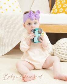 Oaoleer 20/24 Pcs Baby Girls Bows Headbands Nylon Hairbands Ribbon Bow Elastic Hair Accessories For Newborns Infants Toddlers And Kids Love Valentine