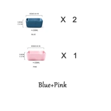 三件套陶瓷分体小吃盘方形小蘸酱碟北欧风格家居KTV火锅餐饮配件