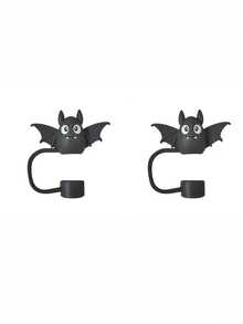 1 Stück Halloween Silikon Strohhalm Hülle, passend für 10mm Strohhalme, wiederverwendbar und staubdicht, geeignet für Halloween Party Dekoration und Küchen Zubehör, Halloween Party, Heim Dekoration, Küchen Dekoration, Halloween Dekoration, Raum Dekoration, Weihnachts Dekoration, Party Dekoration, Party Geschenk, Halloween Dekorationen, Weihnachts Dekorationen, Halloween Geschenk, Weihnachts Geschenk, Küchen Artikel, Küchen Utensilien, Küchen Werkzeuge, Küchen Zubehör