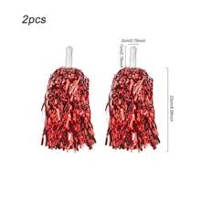 Cheerleader Pom Pom, Team Sports Spirit & Color Athletic Equipment - Multicolor - View 6