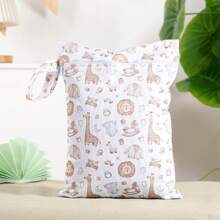 迷你婴儿湿巾袋/尿布袋，防水湿巾袋，婴儿尿布袋，适合游泳、露营、旅行、海滩等场合