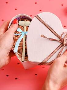 10Pcs Mini Wooden Hammers For Chocolate, Small Wooden Mallets For Breakable Chocolate Heart,Crafts And Party Game Props - Apricot - View 4