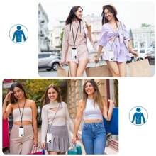 1 Set Minimalist Design Phone Lanyard Wrist Strap Crossbody Phone Chain Outdoor Sturdy Wrist Strap Keychain Short Strap, Gray Gifts For Mother, Family, Friends, Birthday, Holiday Phone Charm