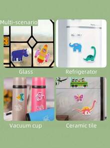Reusable Sticker Books, Early Learning Stickers For Children, Quiet Sticker Books, Multiple Scenes, Suitable As Christmas And New Year Gifts - View 5