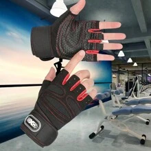 1 Cặp Găng Tay Dài Bền Chống Trượt/Đạp Xe/Thể Thao Ngoài Trời - Nhiều màu - Xem 12
